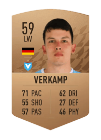 Pasqual Verkamp Common 59 OVR