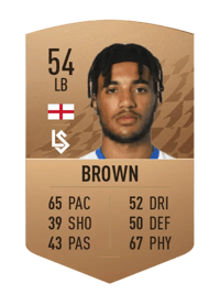 Archie Brown Common 54 OVR