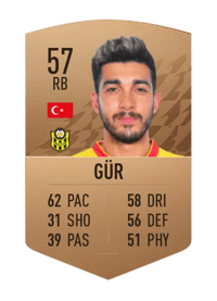 Taha Gür Common 57 OVR