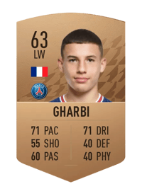 Ismaël Gharbi Common 63 OVR