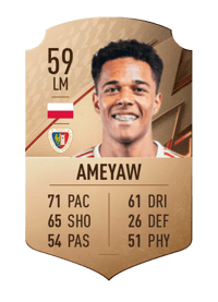 Michael Ameyaw Rare 59 OVR