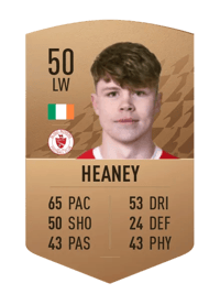 Cillian Heaney Common 50 OVR