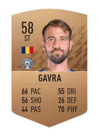 Cristian Gavra Common 58 OVR