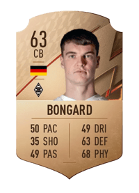 Jordi Bongard Rare 63 OVR