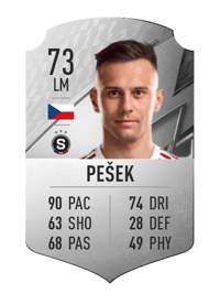 Jakub Pešek Rare 73 OVR