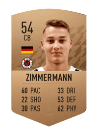 Phil Zimmermann Common 54 OVR