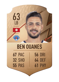 Mortadha Ben Ouanes Rare 63 OVR