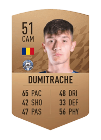 Valentin Dumitrache Common 51 OVR