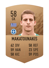 Antonis Makatounakis Common 58 OVR