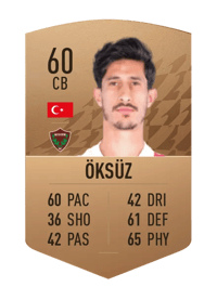 Burak Öksüz Common 60 OVR
