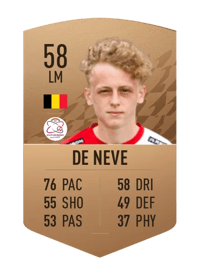 Dion De Neve Common 58 OVR