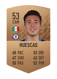 Rodrigo Huescas Common 53 OVR