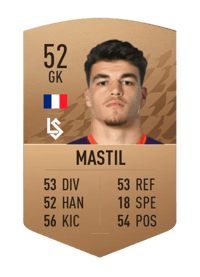 Melvin Mastil Common 52 OVR