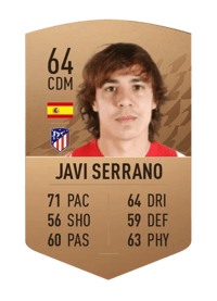 Javi Serrano Common 64 OVR