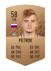 Maksim Petrov Common 58 OVR