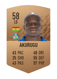 Amankwaa Akurugu Common 58 OVR