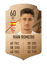 Iván Romero Rare 60 OVR