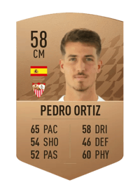 Pedro Ortiz Common 58 OVR