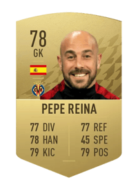 Pepe Reina Common 78 OVR
