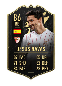 Jesús Navas Team of the Week 86 OVR