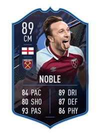 Mark Noble FUT CAPTAINS 89 OVR