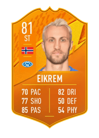 Magnus Wolff Eikrem Domestic Man of the Match 81 OVR