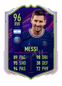 Lionel Messi Ones to Watch 96 OVR