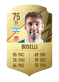 Mauro Boselli Rare 75 OVR