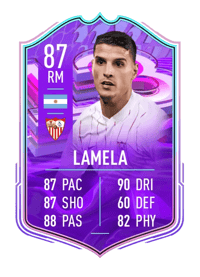 Erik Lamela FUT Birthday 87 OVR