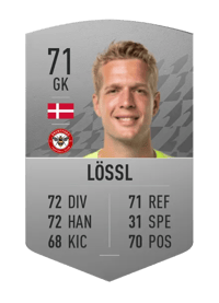 Jonas Lössl Common 71 OVR