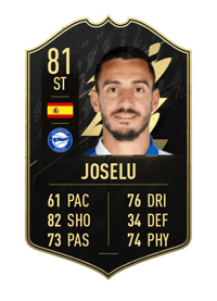 Joselu Team of the Week 81 OVR