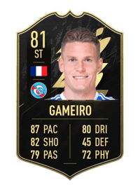 Kévin Gameiro Team of the Week 81 OVR