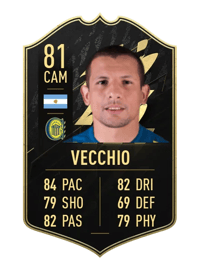Emiliano Vecchio Team of the Week 81 OVR