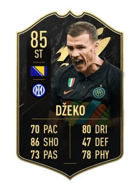 Edin Džeko Team of the Week 85 OVR