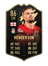 Jordan Henderson Team of the Week 86 OVR