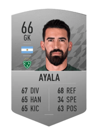 Josué Ayala Common 66 OVR