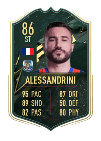Romain Alessandrini WINTER WILDCARDS 86 OVR