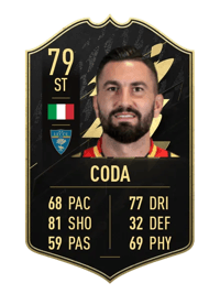Massimo Coda Team of the Week 79 OVR