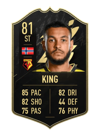 Joshua King Team of the Week 81 OVR
