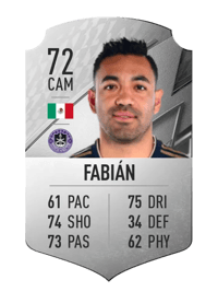 Marco Fabián Rare 72 OVR