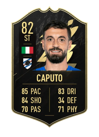 Francesco Caputo Team of the Week 82 OVR