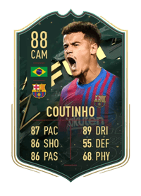 Coutinho WINTER WILDCARDS 88 OVR