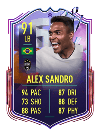 Alex Sandro Fantasy FUT Upgrade 91 OVR