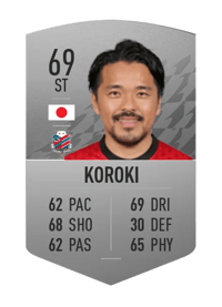 Shinzo Koroki Common 69 OVR