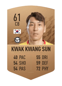 Kwak Kwang Sun Common 61 OVR