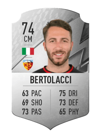 Andrea Bertolacci Rare 74 OVR