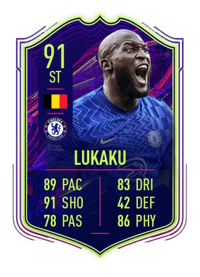 Romelu Lukaku Ones to Watch 91 OVR