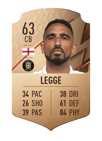 Leon Legge Rare 63 OVR