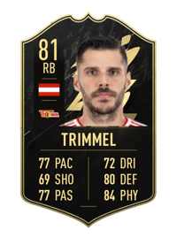 Christopher Trimmel Team of the Week 81 OVR