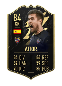 Aitor Team of the Week 84 OVR
